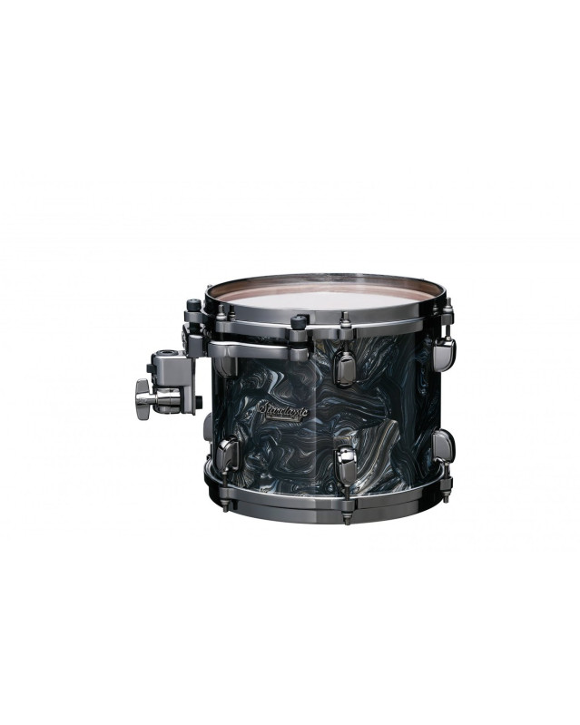 Tama MRT0806BN-CCL Starclassic Maple Duracover Wrap Rack Tom 8 - Charcoal Swirl