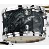 Tama MRT1009-CCL Starclassic Maple Duracover Wrap Rack Tom 10 - Charcoal Swirl