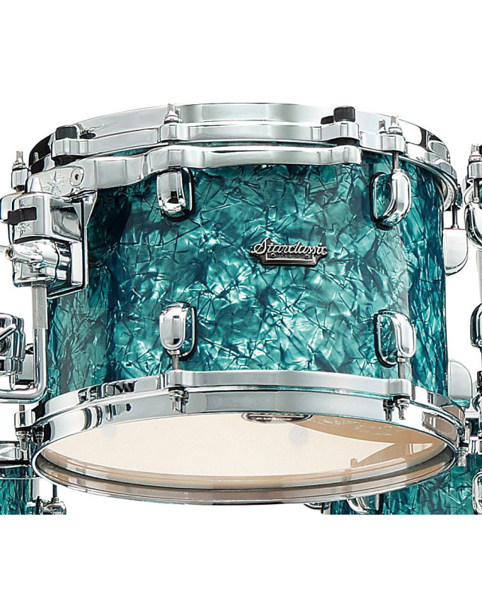 Tama MRT1209-TQP Starclassic Maple Duracover Wrap Rack Tom 12 - Turquoise Pearl
