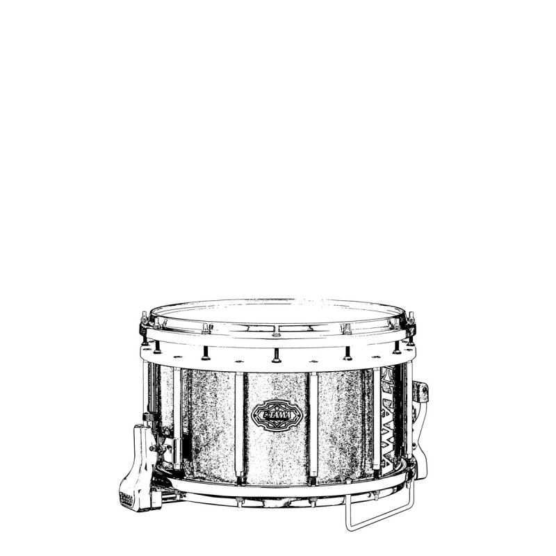 Tama MS1409L-TBF Fieldstar Marching Snare Drum 14