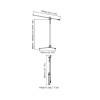Tama MS205BK Standard Series Boom Microphone Stand - Black