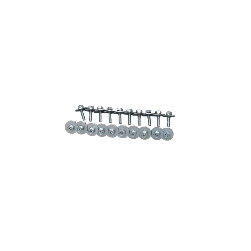 Tama MS416N20P Mounting Screw M4 x 16mm - 20 Pcs/Set - Silver - 9-11mm Depth