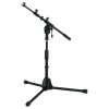 Tama MS436LBK Iron Works Tour Series Low Profile Telescoping Boom Microphone Stand