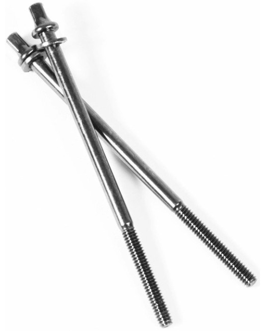 Tama MS6110PBN Spannschraube, 2 Stück, Black Nickel, für Superstar 22x20 BD