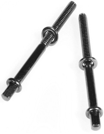 Tama MS666SHPBN Tension bolt W7/32xL66mm w/ metal washer (2pcs/set) - Black Nickel