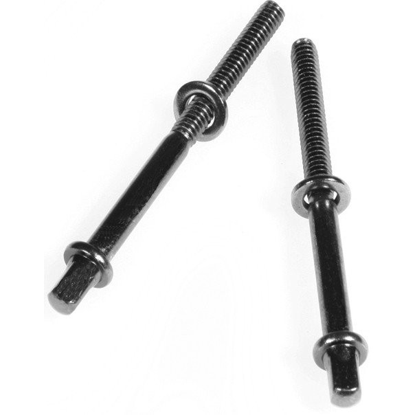 Tama MS666SHPBN Tension bolt W7/32xL66mm w/ metal washer (2pcs/set) - Black Nickel