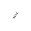 Tama MS676SHPBN Tension bolt W7/32 x 76mm w/ metal washer for Gong Bass Drum (2pcs/set) since 2022 model - Black Nickel