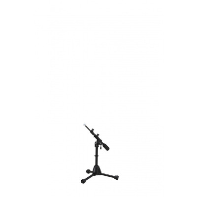 Tama MS734ELBK Iron Works Studio Series Microphone Stand - Extra low Telescoping Boom Stand (3/8