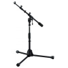 Tama MS736LBK Iron Works Studio Series Low Profile Telescoping Boom Microphone Stand