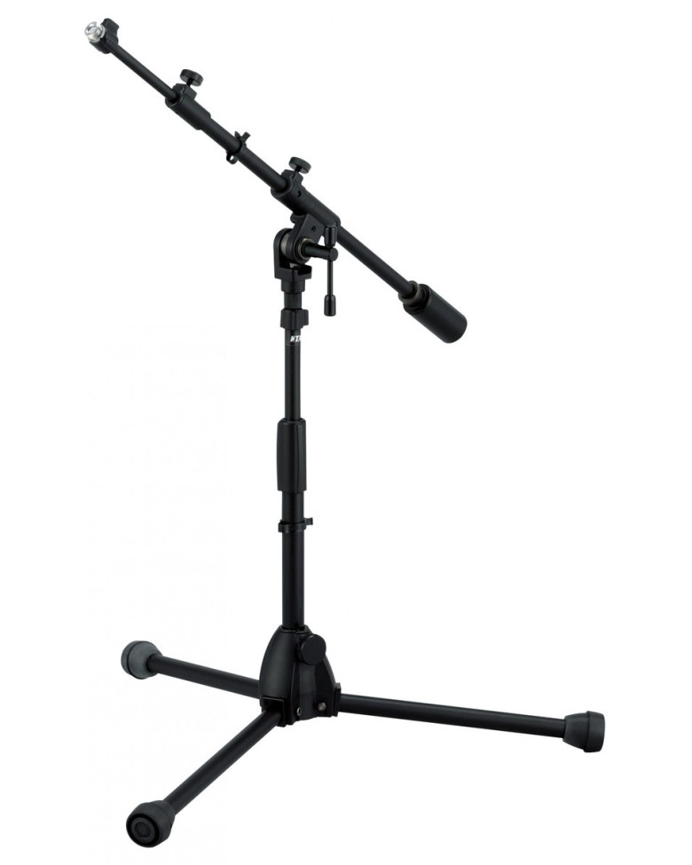 Tama MS736LBK Iron Works Studio Series Low Profile Telescoping Boom Microphone Stand