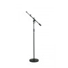 Tama MS736RBK Iron Works Studio Series Round Base Telescoping Boom Microphone Stand