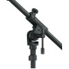 Tama MS736RBK Iron Works Studio Series Round Base Telescoping Boom Microphone Stand