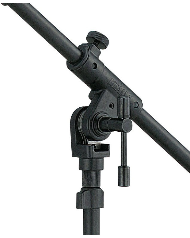 Tama MS736RBK Iron Works Studio Series Round Base Telescoping Boom Microphone Stand