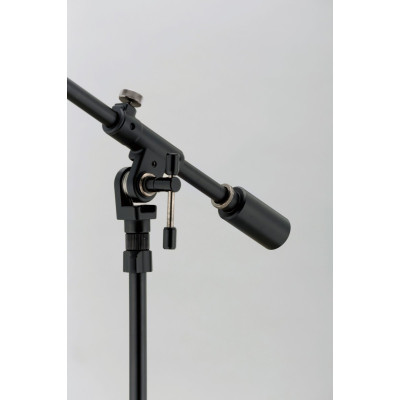 Tama MS737BK Iron Works Studio Series Microphone Stand - Extra Long Boom Arm (3/8