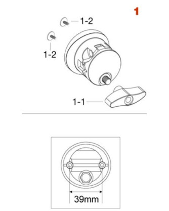 Tama MSBSG Bass Spur Bracket For Stagestar Kit