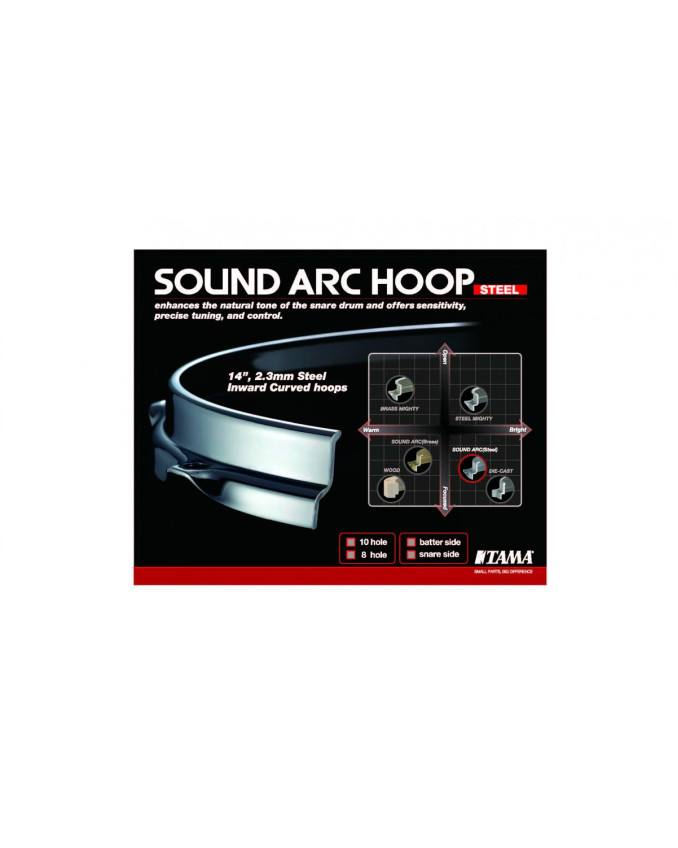 Tama MSH14S10BN Sound Arc Hoop 14