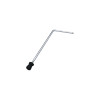 Tama MSPCLJTP Bass Drum Spurs for Club Jam Pancake - Chrome with Rubber Tip  2 pcs.