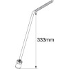 Tama MSPCLJTP Bass Drum Spurs for Club Jam Pancake - Chrome with Rubber Tip  2 pcs.