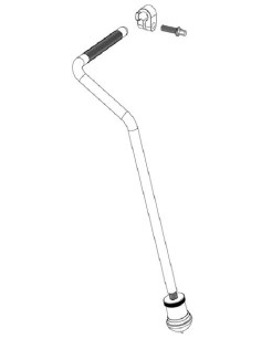 Tama MSPSGT Bass Drum Spur (2pcs/set) for Stagestar (2016~)