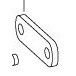 Tama MUS65A2BN Strap Holding Plate