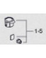 Tama NB2522S4 Nylon Bushing - 22,2mm - 25,4mm