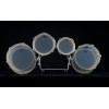 Tama R8023TK-SGW Starlight Marching Quad Tenor Drums 8