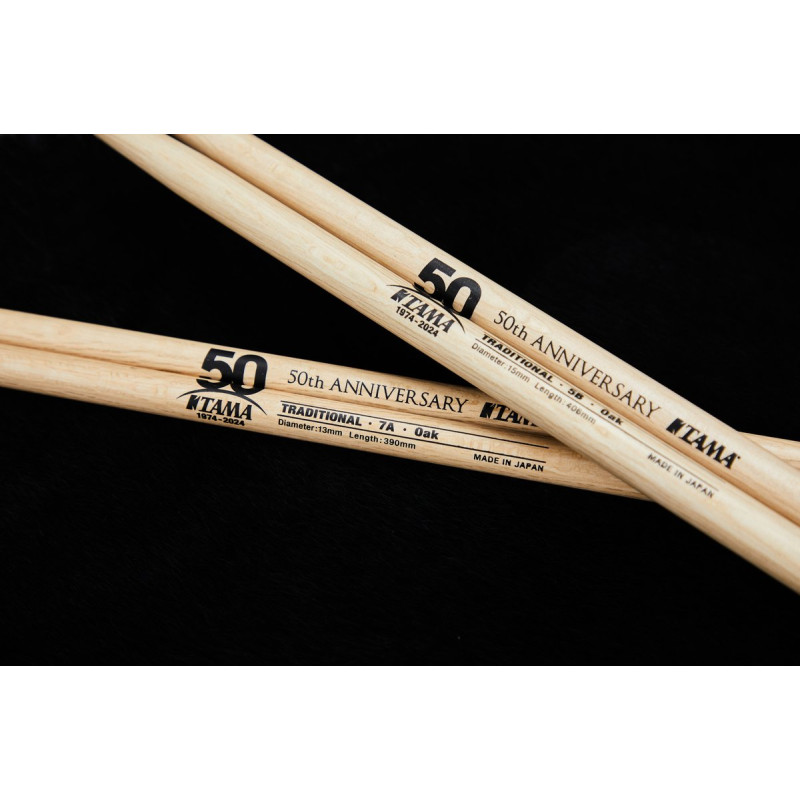 Tama TAMA-5A-50TH 50th Anniversary 5A Drum Sticks - 1 Pair
