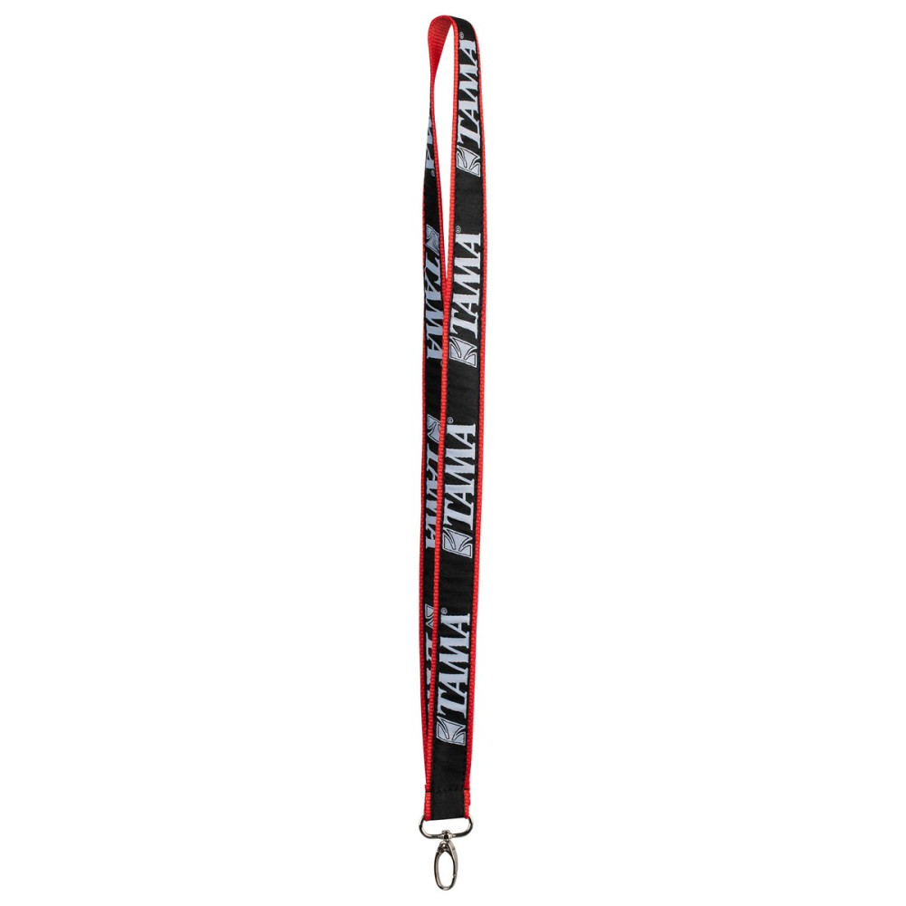 Tama TAMA-LANYARD Lanyard - Red/Black with white logo