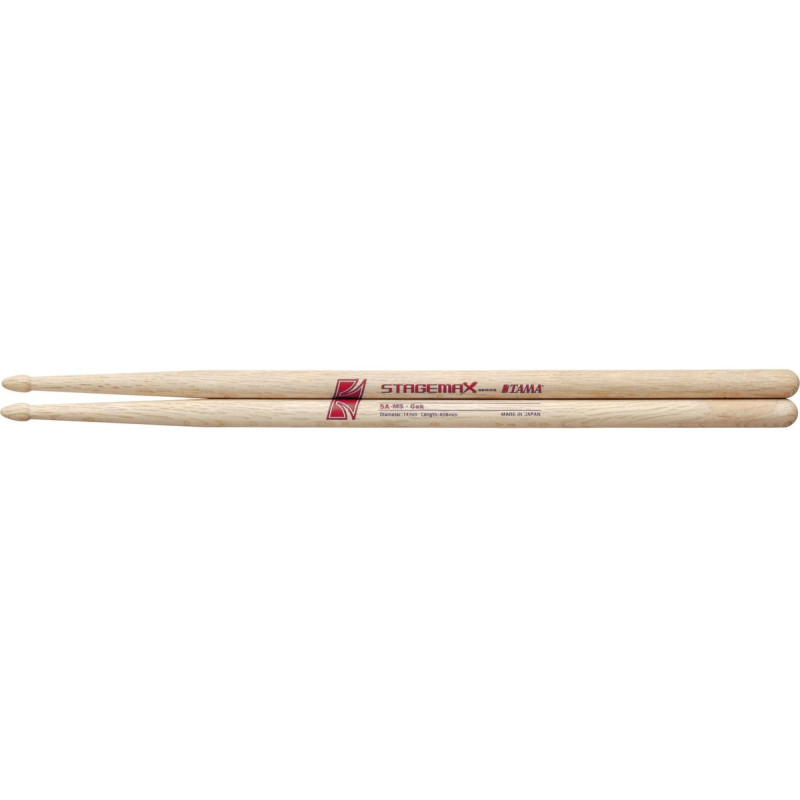 Tama TAMA-O5A-MS Stagemax Series Drumsticks - unlackiert