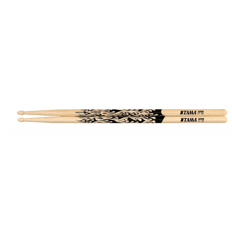 Tama TAMA-O7A-F Rhythmic Fire Drumsticks - 7A-F - Natural