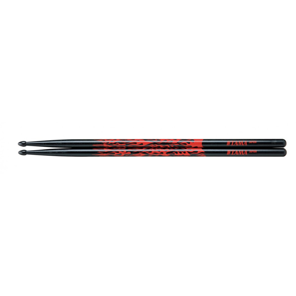 Tama TAMA-O7A-F-BR Rhythmic Fire Drumsticks - 7A-F-BR