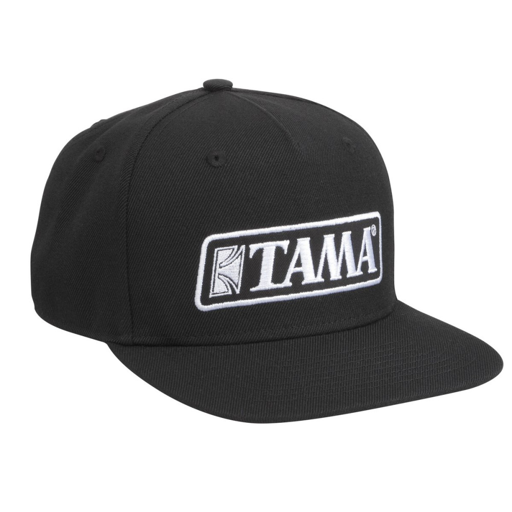 Tama TAMC001 Baseball Cap Black - White embroided logo