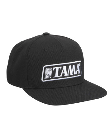 Tama TAMC001 Baseball Cap Black - White embroided logo