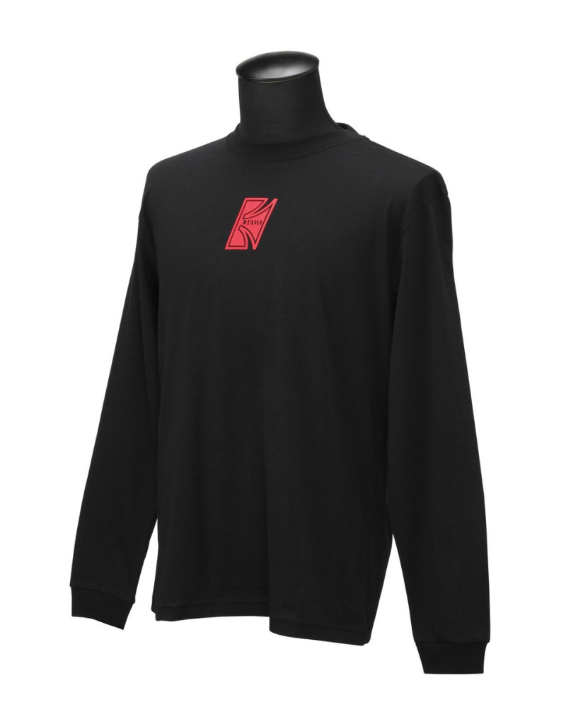 Tama TAML001M Long Sleeve Black with Red 