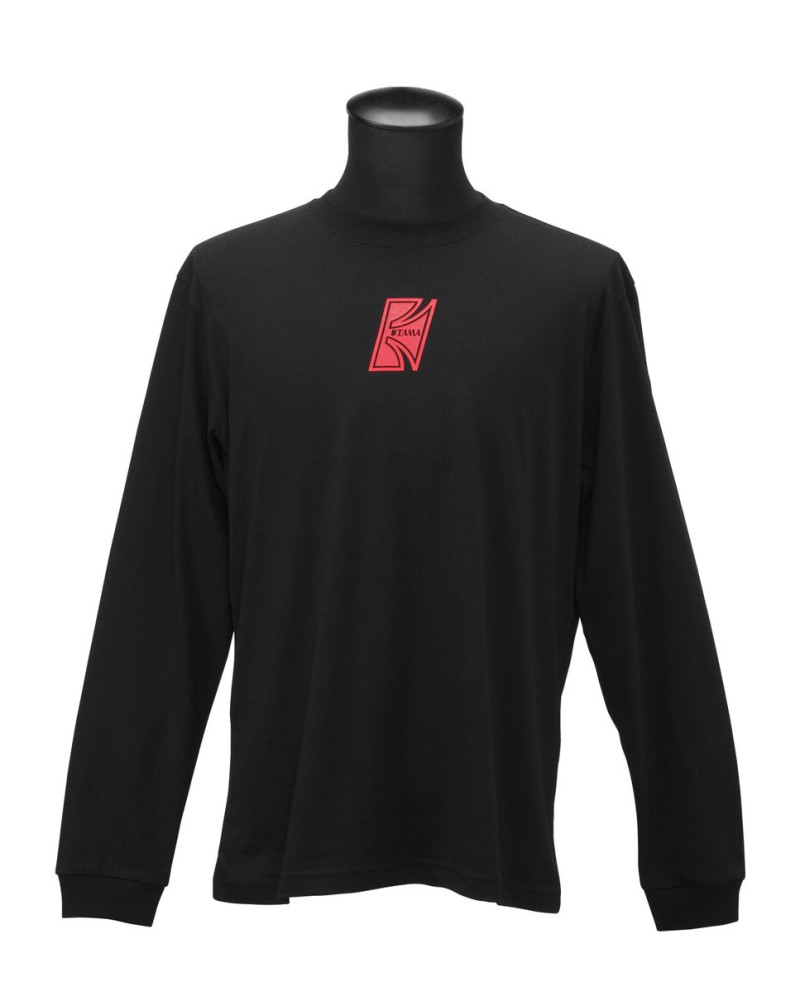 Tama TAML001S Long Sleeve Black with Red 