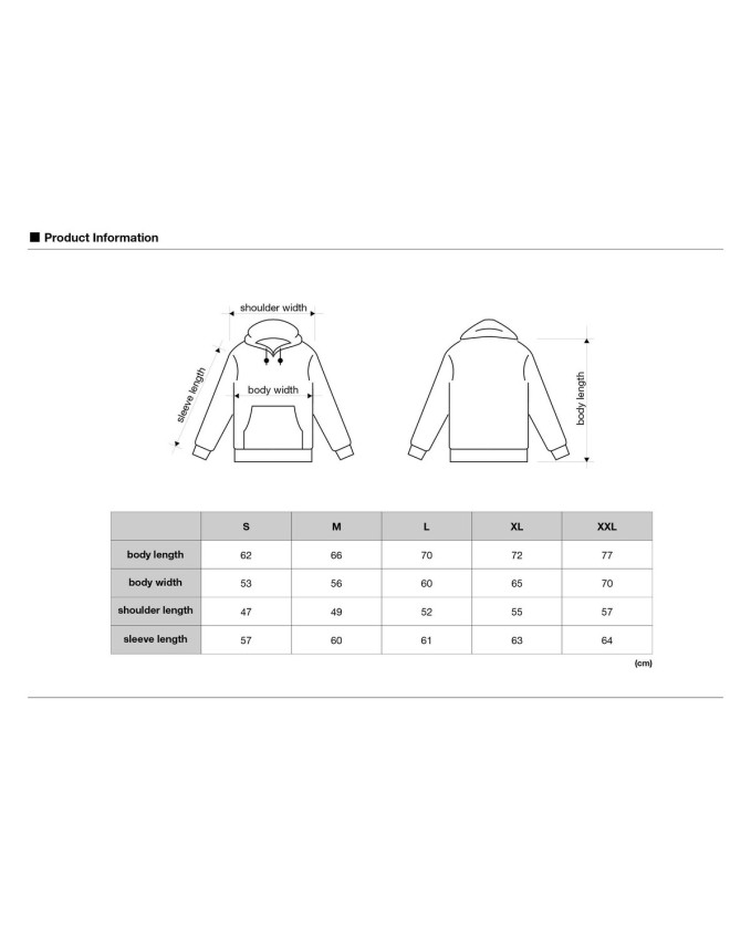 Tama TAMP001S Hoodie white Logo Size S