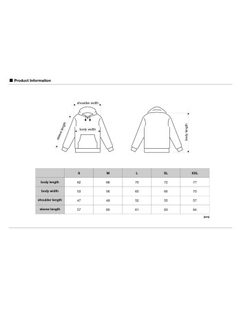 Tama TAMP001XXL Hoodie white Logo Size XXL