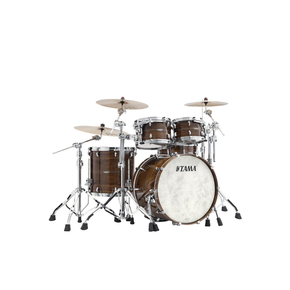 Tama TB42RZSS-LNTI STAR Bubinga Shell Kit 4 pcs - Natural Indian Laurel/Chrome HW
