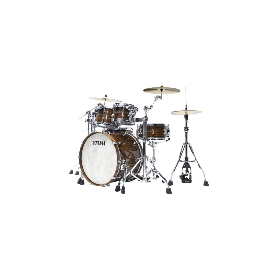 Tama TB42RZSS-LNTI STAR Bubinga Shell Kit 4 pcs - Natural Indian Laurel/Chrome HW