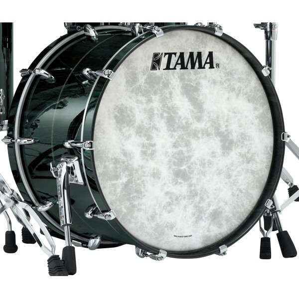 Tama TBB2414S-CDKG STAR Bubinga Bass Drum 24 - Dark Green Cordia