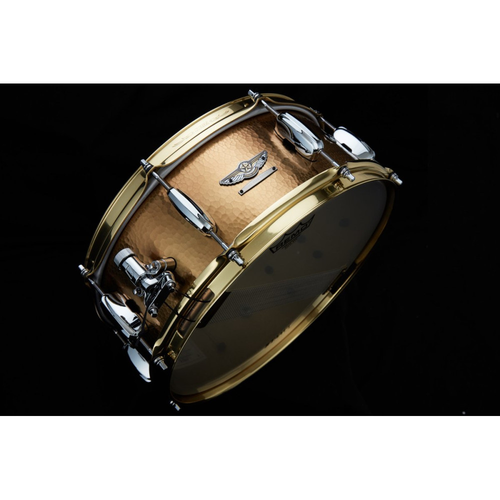 Tama TBRS1455H STAR Reserve Hand Hammered Brass Snare Drum 14