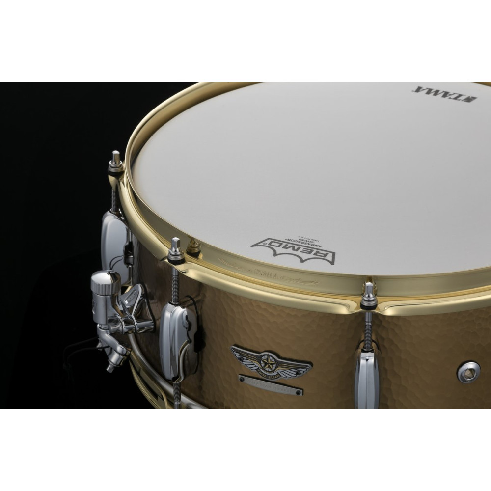 Tama TBRS1455H STAR Reserve Hand Hammered Brass Snare Drum 14