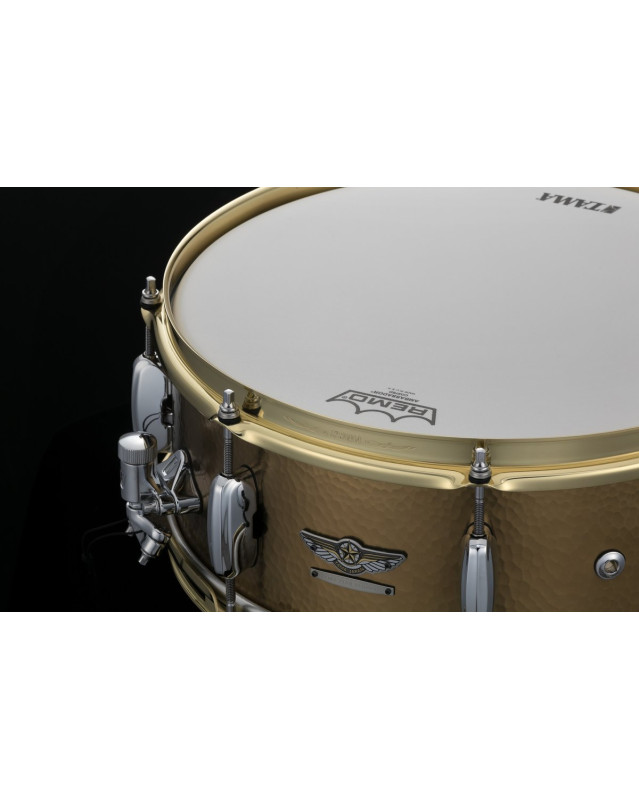 Tama TBRS1455H STAR Reserve Hand Hammered Brass Snare Drum 14