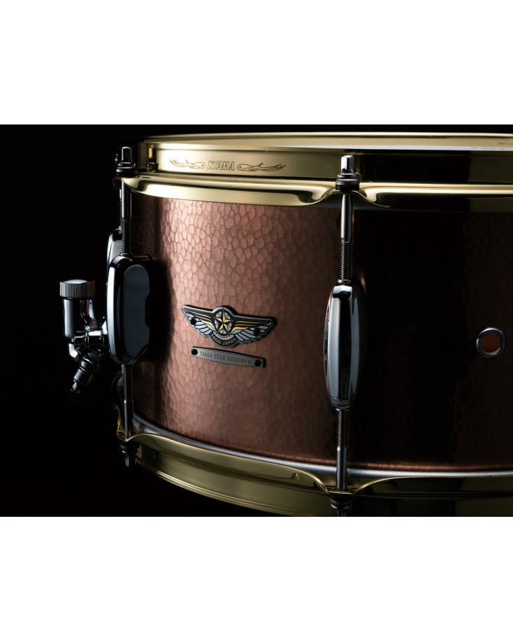Tama TCS1465H STAR Reserve Hand Hammered Copper Snare Drum 14