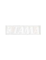 Tama TLS70WH Logo Sticker 35mm x 150mm - white