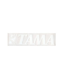 Tama TLS70WH Logo Sticker 35mm x 150mm - white