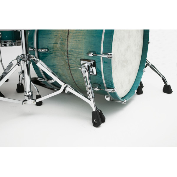 Tama TM42RZSS-RECB STAR Maple Shell Kit 4 pcs - Emerald Sea Curly Maple Burst/Chrome HW