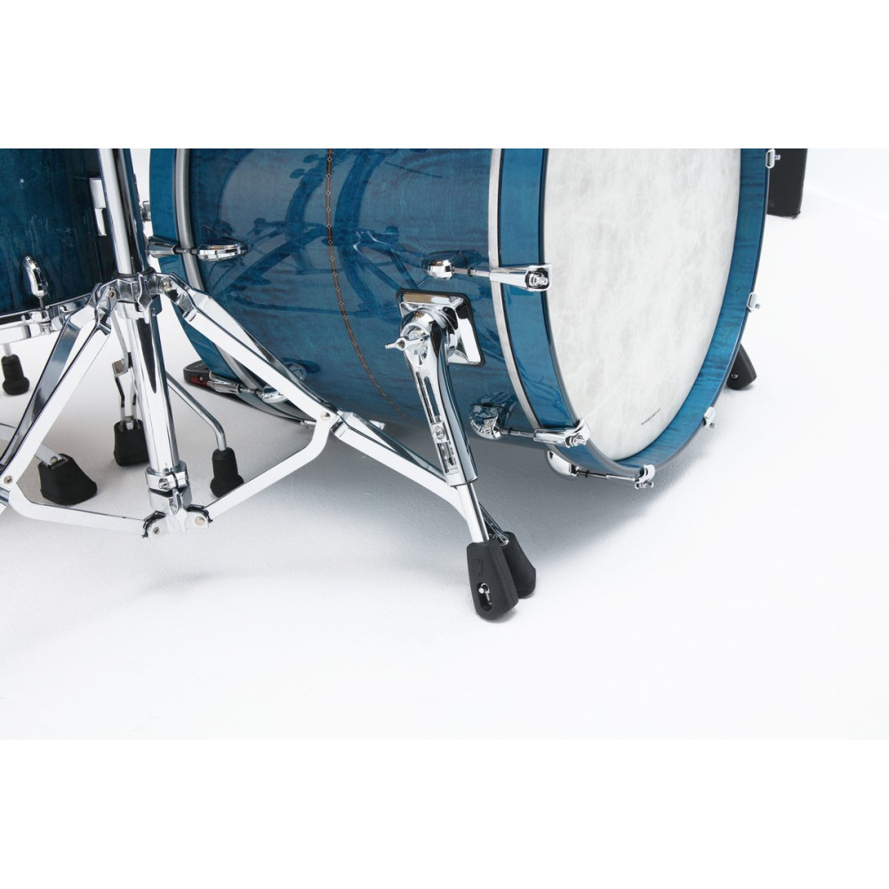 Tama TM42RZSS-ROLC STAR Maple Shell Kit 4 pcs - Ocean Blue Curly Maple/Chrome HW