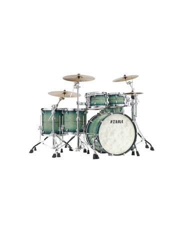 Tama TM52RZSS-CBT STAR Maple Factory Vault Shell Kit 5 pcs. - Cerulean Bird's Eye Maple/Chrome HW