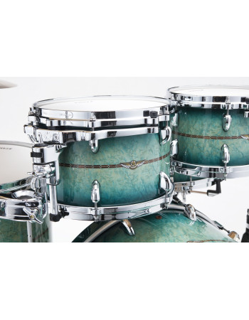 Tama TM52RZSS-CBT STAR Maple Factory Vault Shell Kit 5 pcs. - Cerulean Bird's Eye Maple/Chrome HW